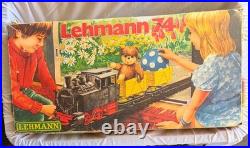 Vintage Lehmann 74 Lgb Train Set Locomotive Track Original Box