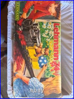 Vintage Lehmann 74 Lgb Train Set Locomotive Track Original Box