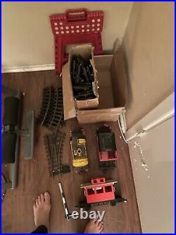 Vintage Lot of LGB Brass & Plastic G Scale Train Track And Train Car Parts