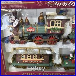 Vintage New Bright Santa's Great Holiday Special Train Set #280 NOS