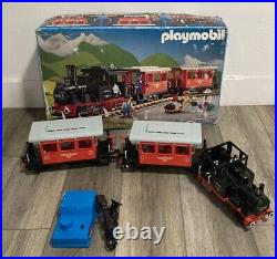 Vintage Playmobil 4002 electric train G scale LGB with tracks Included pre-owned