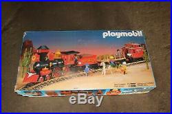 Vintage Playmobil 4033 Steaming Mary Western G Scale Train Set Not Running