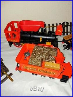 Vintage Playmobil 4033 Steaming Mary Western G Scale Train Set Not Running
