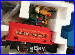 Vintage Playmobil 4033 Steaming Mary Western G Scale Train Set Original Box RARE