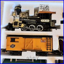 Vintage RIO GRANDE ROLL'N THUNDER Super Set Toy Railroad Train Set G-Scale