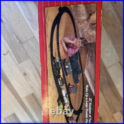 Vintage RIO GRANDE ROLL'N THUNDER Super Set Toy Railroad Train Set G-Scale