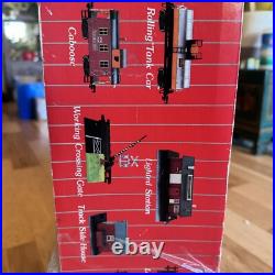 Vintage RIO GRANDE ROLL'N THUNDER Super Set Toy Railroad Train Set G-Scale