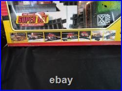 Vintage RIO GRANDE ROLL'N THUNDER Super Set Toy Railroad Train Set G-Scale Read