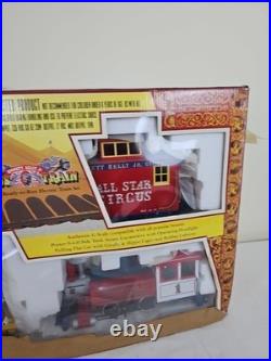 Vintage Roustabout Circus Train Set, G Scale Vintage Roustabout Circus Train Set, G Scale