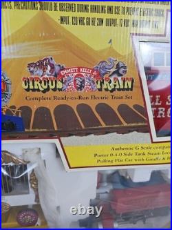 Vintage Roustabout Circus Train Set, G Scale Vintage Roustabout Circus Train Set, G Scale