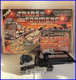 Vintage Tyco Transformers G1 Electric Train Battle Set HO Scale 1985 Open Boxed