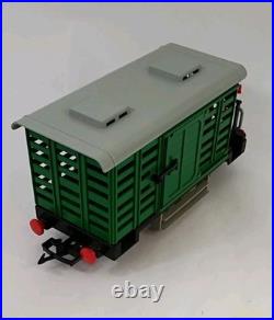 Vntg 1980 Playmobil Geobra Train Set-G Scale-LGB Steam Engine Cars Track