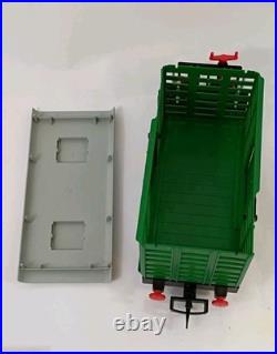 Vntg 1980 Playmobil Geobra Train Set-G Scale-LGB Steam Engine Cars Track