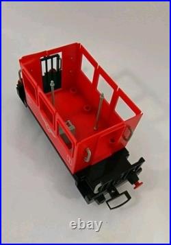 Vntg 1980 Playmobil Geobra Train Set-G Scale-LGB Steam Engine Cars Track