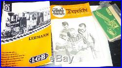 Vtg 1960 LGB Lehmann Germany train set bundle 20301 starter