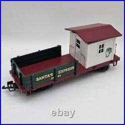 Vtg 1990s Kalamazoo Trains G Scale Ornament Express Train Set