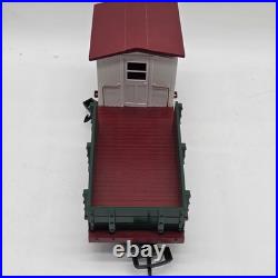 Vtg 1990s Kalamazoo Trains G Scale Ornament Express Train Set