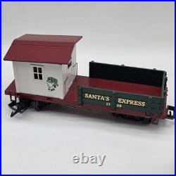 Vtg 1990s Kalamazoo Trains G Scale Ornament Express Train Set