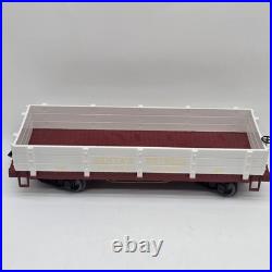 Vtg 1990s Kalamazoo Trains G Scale Ornament Express Train Set