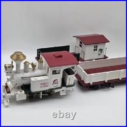 Vtg 1990s Kalamazoo Trains G Scale Ornament Express Train Set