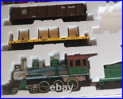 Vtg Bachmann Big Hauler Train Locomotive & Cars G scale Witho Track No. 90-0100