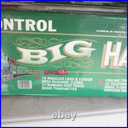Vtg Bachmann Big Hauler Train Locomotive & Cars G scale Witho Track No. 90-0100