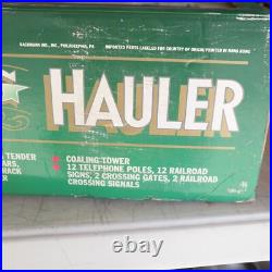 Vtg Bachmann Big Hauler Train Locomotive & Cars G scale Witho Track No. 90-0100