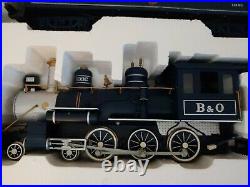 Vtg G-Scale Bachmann BIG HAULER B&O ROYAL BLUE Train Set in Box with 4-6-0 Engine