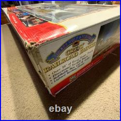 Vtg Timber Wolf & Redwood Great Railroad Empire Train Set New Bright #190 1995 G