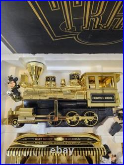 WDW Walter E Disney Golden Edition G Scale Railroad Train Set LE #216/300 NEW WDW Walter E Disney Golden Edition G Scale Railroad Train Set LE #216/300 NEW