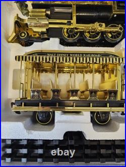 WDW Walter E Disney Golden Edition G Scale Railroad Train Set LE #216/300 NEW WDW Walter E Disney Golden Edition G Scale Railroad Train Set LE #216/300 NEW