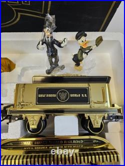 WDW Walter E Disney Golden Edition G Scale Railroad Train Set LE #216/300 NEW WDW Walter E Disney Golden Edition G Scale Railroad Train Set LE #216/300 NEW