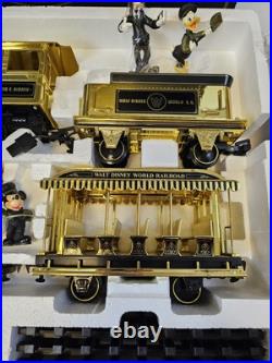 WDW Walter E Disney Golden Edition G Scale Railroad Train Set LE #216/300 NEW WDW Walter E Disney Golden Edition G Scale Railroad Train Set LE #216/300 NEW