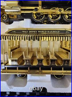 WDW Walter E Disney Golden Edition G Scale Railroad Train Set LE #216/300 NEW WDW Walter E Disney Golden Edition G Scale Railroad Train Set LE #216/300 NEW