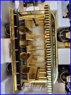 WDW Walter E Disney Golden Edition G Scale Railroad Train Set LE #216/300 NEW WDW Walter E Disney Golden Edition G Scale Railroad Train Set LE #216/300 NEW