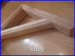 Wall bracket shelving G Scale, Set of 10! Use for ceiling train, LGB, USA