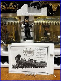 Wdw Walter E Disney Golden Edition G Scale Railroad Train Set Le 194/300 Nib