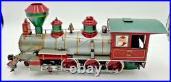 White Christmas Express Bachman G Scale Train Set No Track Not Tested EUC