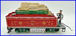White Christmas Express Bachman G Scale Train Set No Track Not Tested EUC