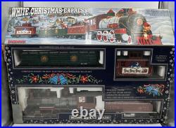 White Christmas Express Bachman G Scale Train Set No Track Not Tested EUC