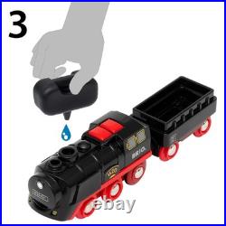 World Christmas Steaming Train Battery-Operated Train 27-Pc Motorized S World Christmas Steaming Train Battery-Operated Train 27-Pc Motorized S